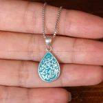 گردنبند نقره زنانه کد 32121