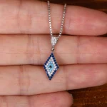 گردنبند نقره زنانه کد 32136