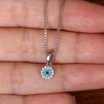 گردنبند نقره زنانه کد 32141