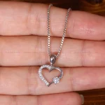 گردنبند نقره زنانه کد 32145