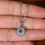 گردنبند نقره زنانه کد 32147