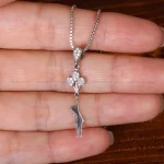 گردنبند نقره زنانه کد 32151