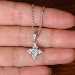 گردنبند نقره زنانه کد 32155