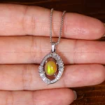 گردنبند اوپال زنانه کد 32159