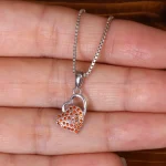 گردنبند نقره زنانه کد 32167