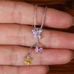 گردنبند نقره زنانه کد 32174