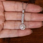 گردنبند طرح مروارید زنانه کد 32175