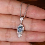 گردنبند توپاز زنانه کد 32176