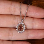 گردنبند الکساندریت زنانه کد 32181