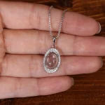 گردنبند دُر نجف زنانه کد 32183