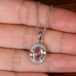 گردنبند دُر نجف زنانه کد 32198