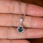 گردنبند توپاز زنانه کد 32203