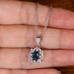 گردنبند توپاز زنانه کد 32207