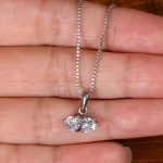 گردنبند نقره زنانه کد 32215