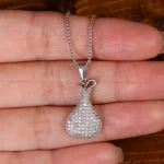 گردنبند نقره زنانه کد 32216