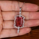 گردنبند الکساندریت زنانه کد 32229