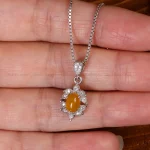 گردنبند شرف الشمس زنانه کد 32230