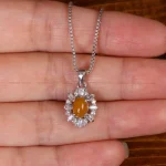 گردنبند شرف الشمس زنانه کد 32232