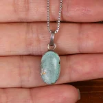 گردنبند فیروزه زنانه کد 32243