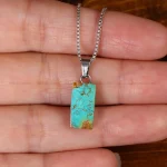 گردنبند فیروزه زنانه کد 32246