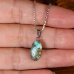 گردنبند فیروزه زنانه کد 32250