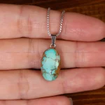 گردنبند فیروزه زنانه کد 32251