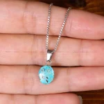 گردنبند فیروزه زنانه کد 32268