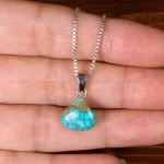 گردنبند فیروزه زنانه کد 32270