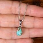 گردنبند فیروزه زنانه کد 32273