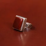 انگشتر عقیق مردانه کد 31109