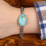 دستبند فیروزه اسپرت کد 31614