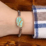 دستبند فیروزه اسپرت کد 31626