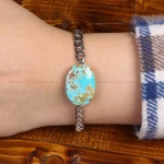 دستبند فیروزه اسپرت کد 31628