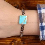 دستبند فیروزه اسپرت کد 31636