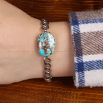 دستبند فیروزه اسپرت کد 31649