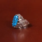 انگشتر فیروزه شجری مردانه کد 31945