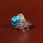 انگشتر فیروزه شجری مردانه کد 31949