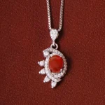 گردنبند عقیق زنانه کد 32293