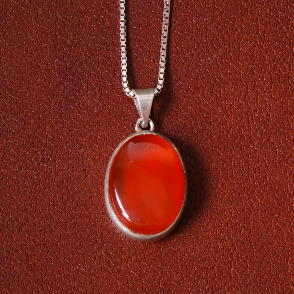 گردنبند عقیق کد 32303