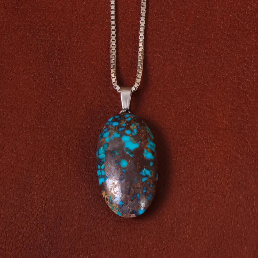 گردنبند فیروزه کد 32388