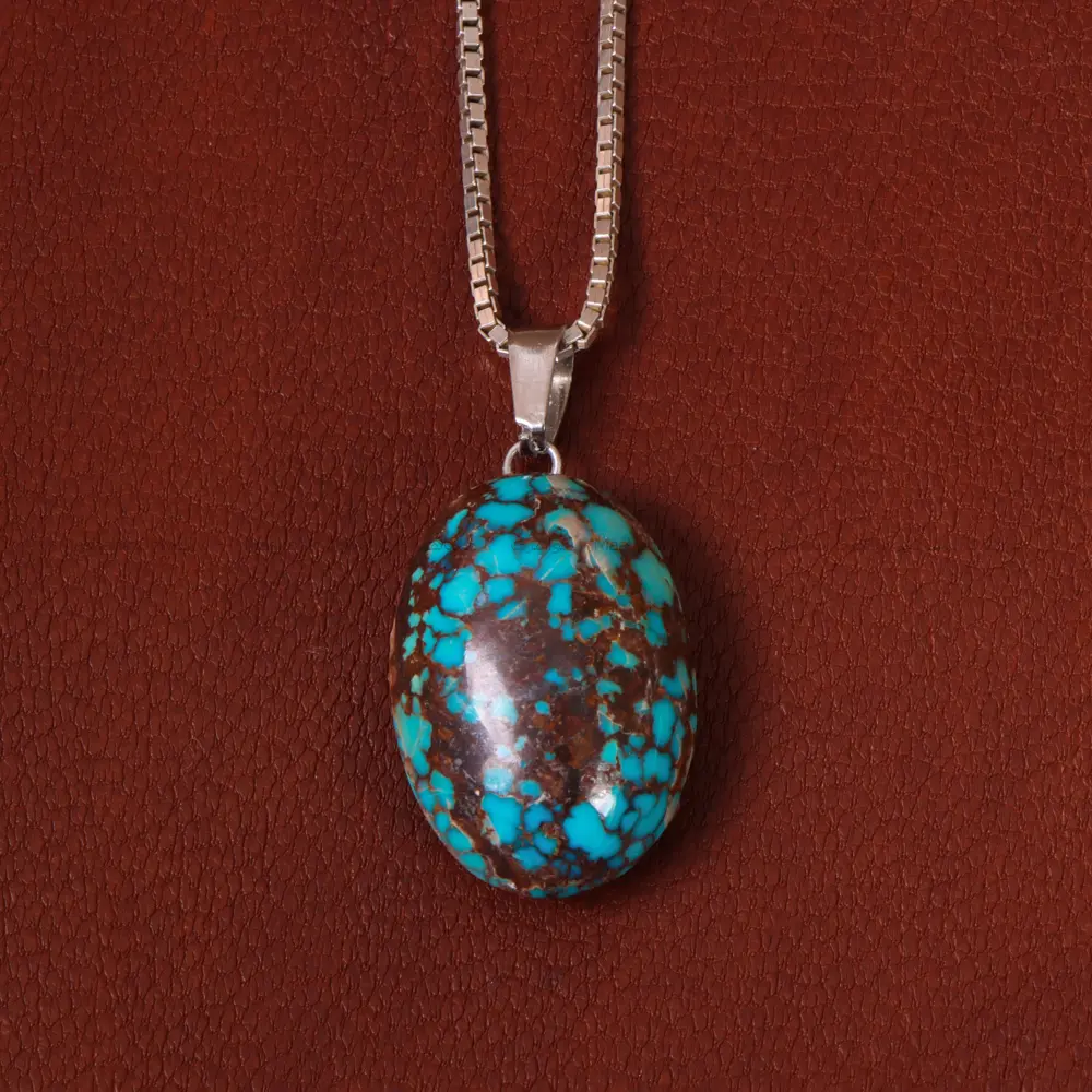 گردنبند فیروزه کد 32405