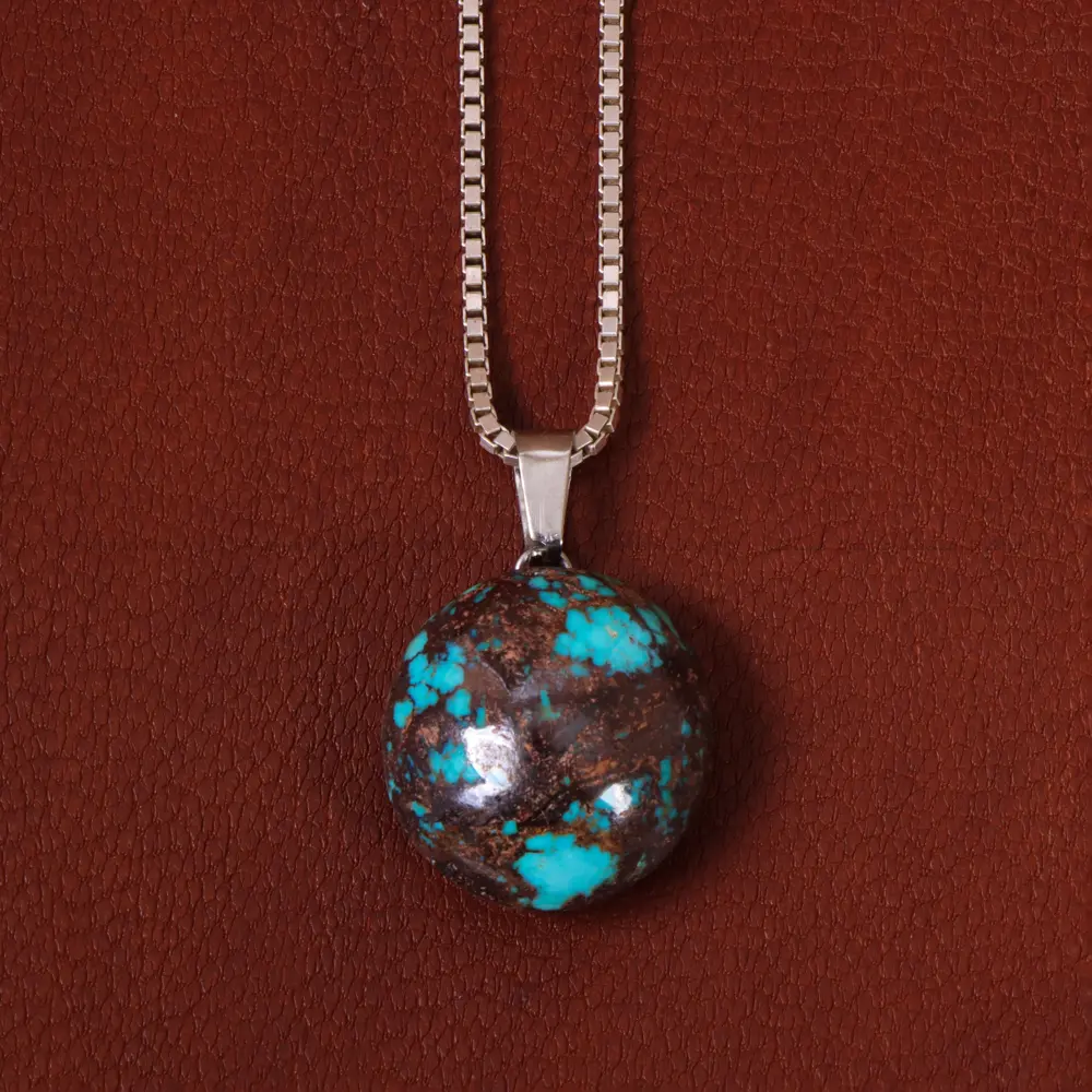 گردنبند فیروزه کد 32414