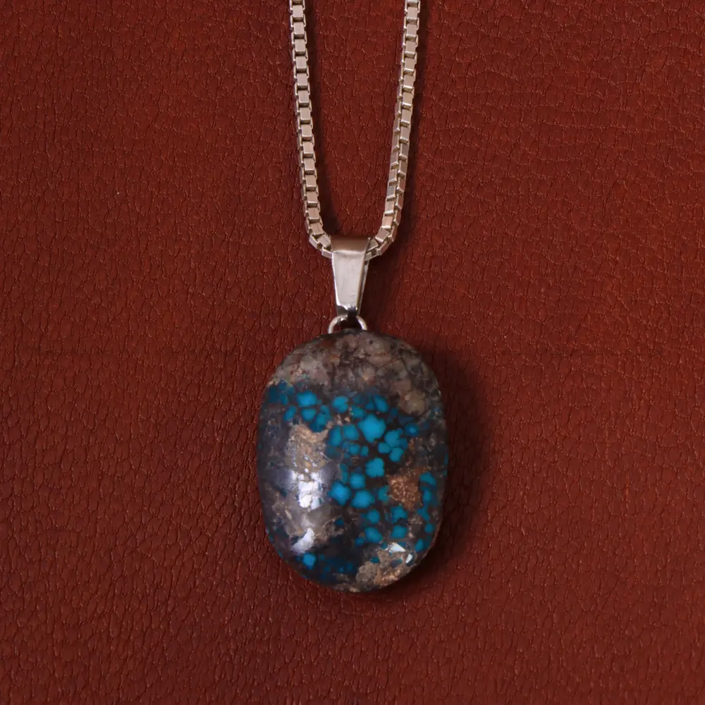 گردنبند فیروزه کد 32427