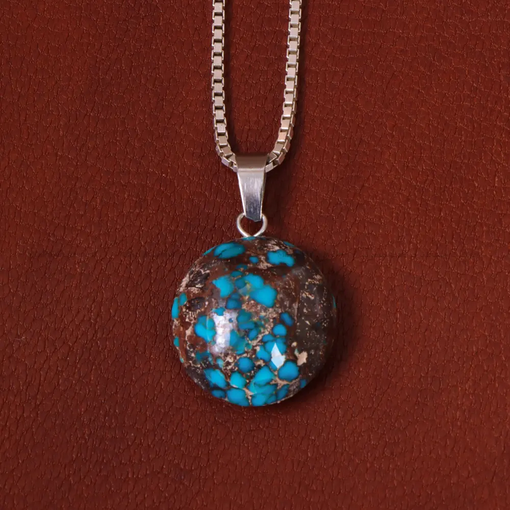 گردنبند فیروزه کد 32431