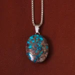 گردنبند فیروزه کد 32443