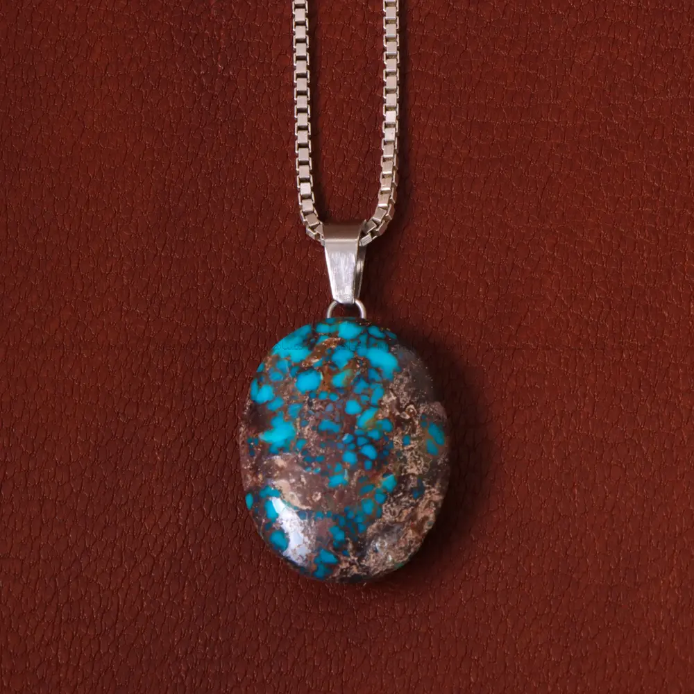 گردنبند فیروزه کد 32443