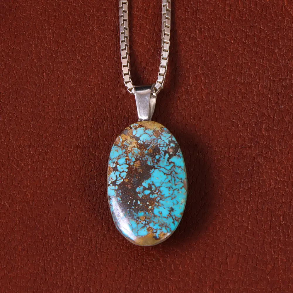 گردنبند فیروزه کد 32475