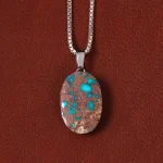 گردنبند فیروزه کد 32484