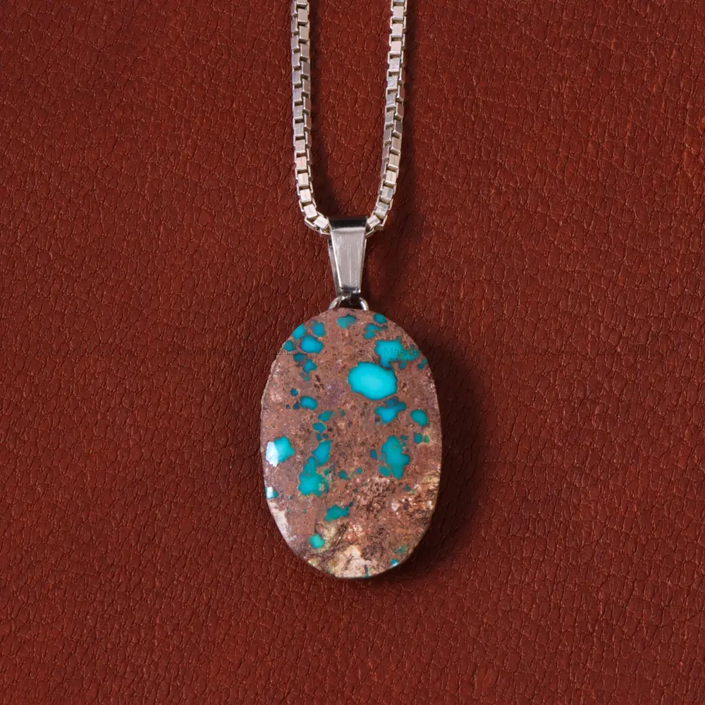 گردنبند فیروزه کد 32484