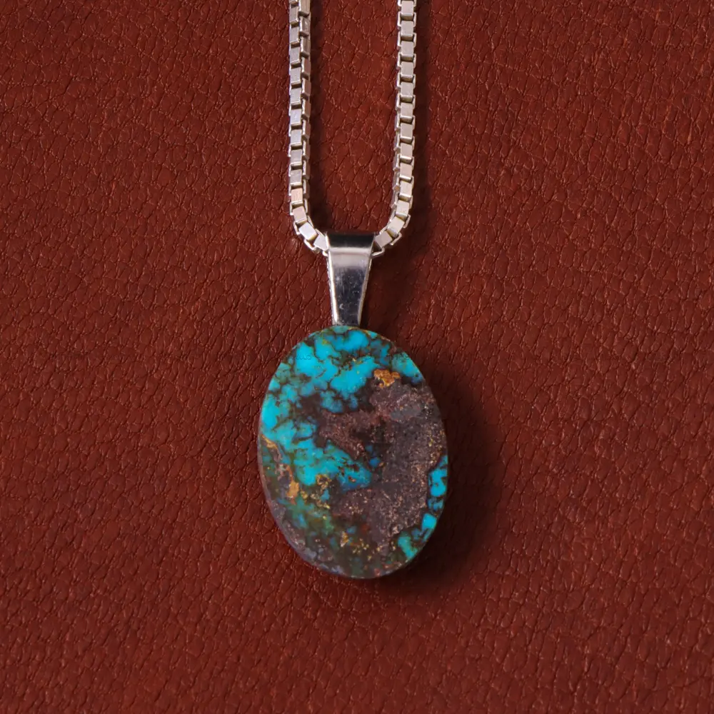 گردنبند فیروزه کد 32488